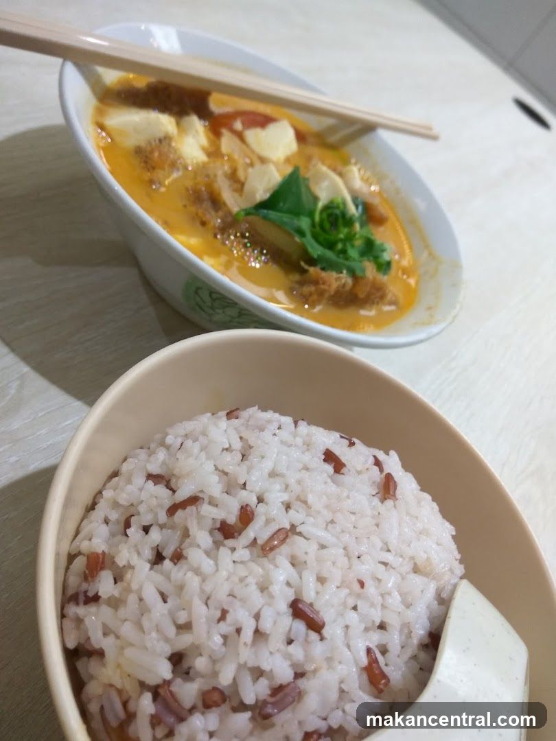 Rice and Noodle Soup