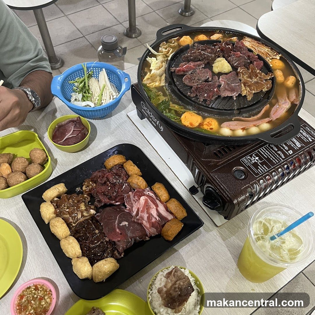 Hot Pot and Grill Meal