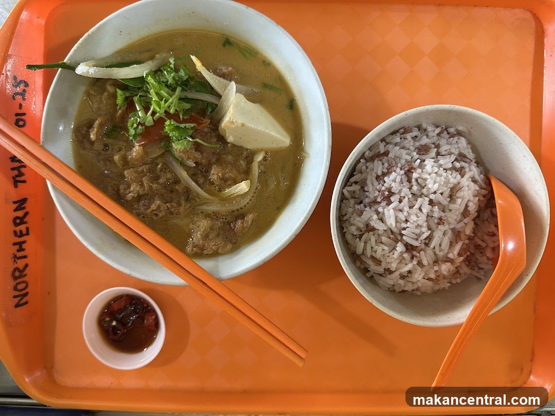 Curry Noodles and Rice