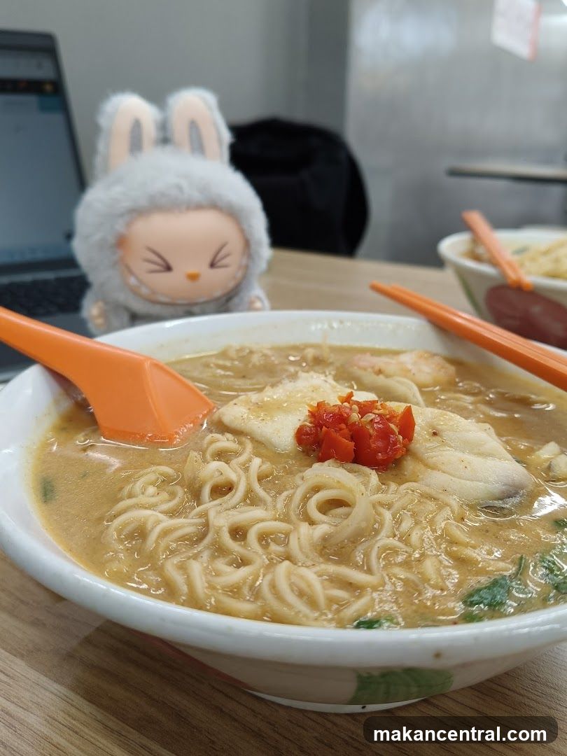 Noodle Soup with Fish and Chili