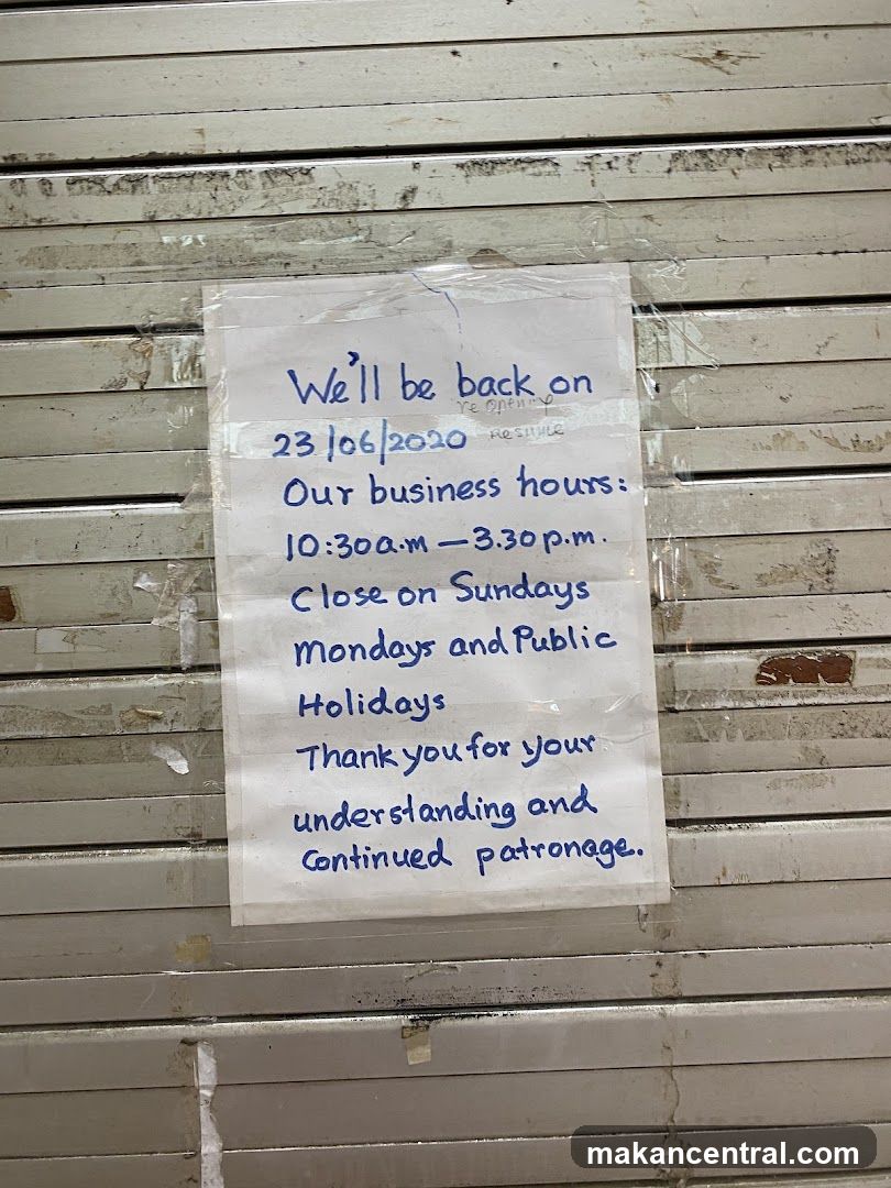 Notice of Reopening