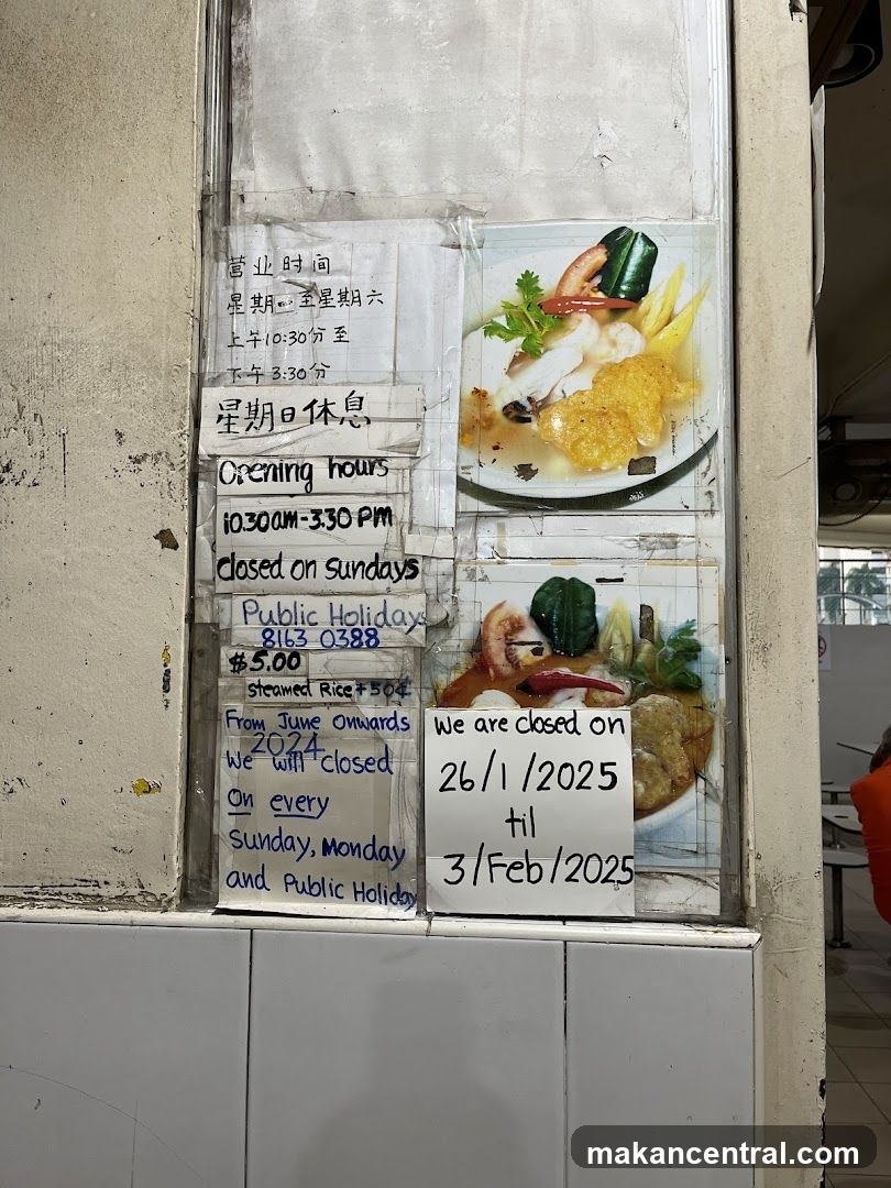 Restaurant Information