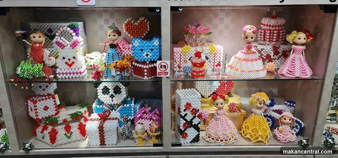 Beaded Crafts Display