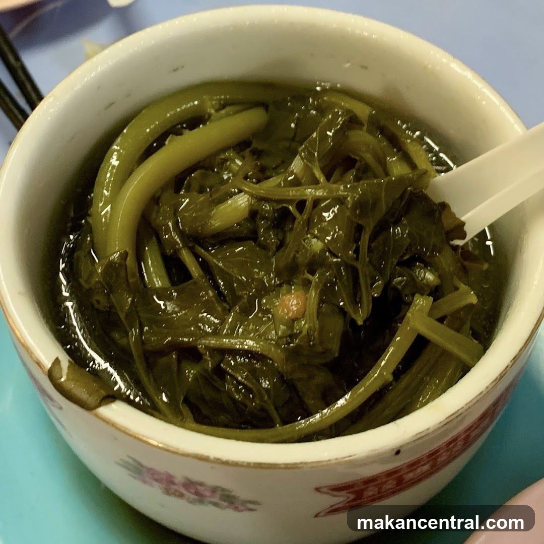 Bowl of Cooked Greens
