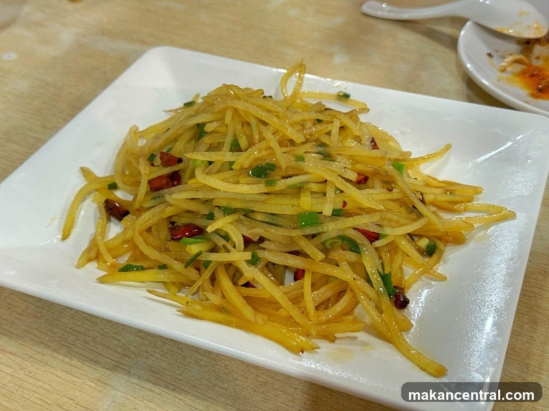 Shredded Potato Stir-fry