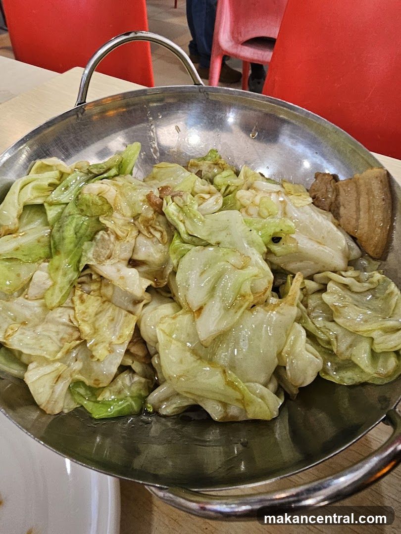 Stir-fried Cabbage with Pork Belly