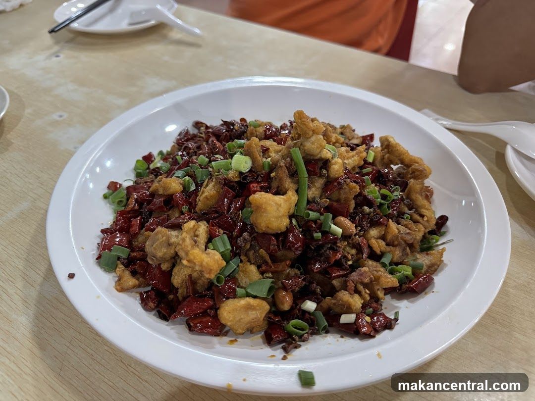 Spicy Fried Chicken with Dried Chilies