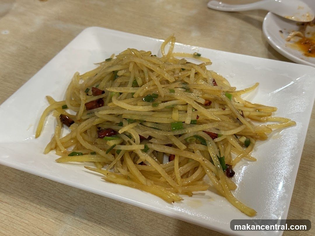 Shredded Potato Stir-fry
