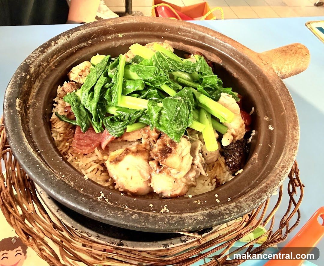 Claypot Rice with Assorted Toppings