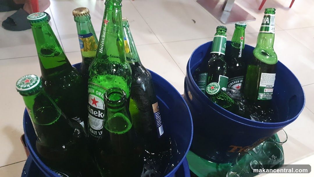 Beer Bottles in Ice Buckets