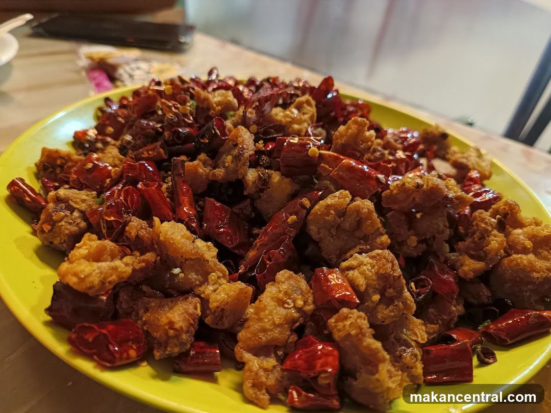 Spicy Fried Chicken with Dried Chilies