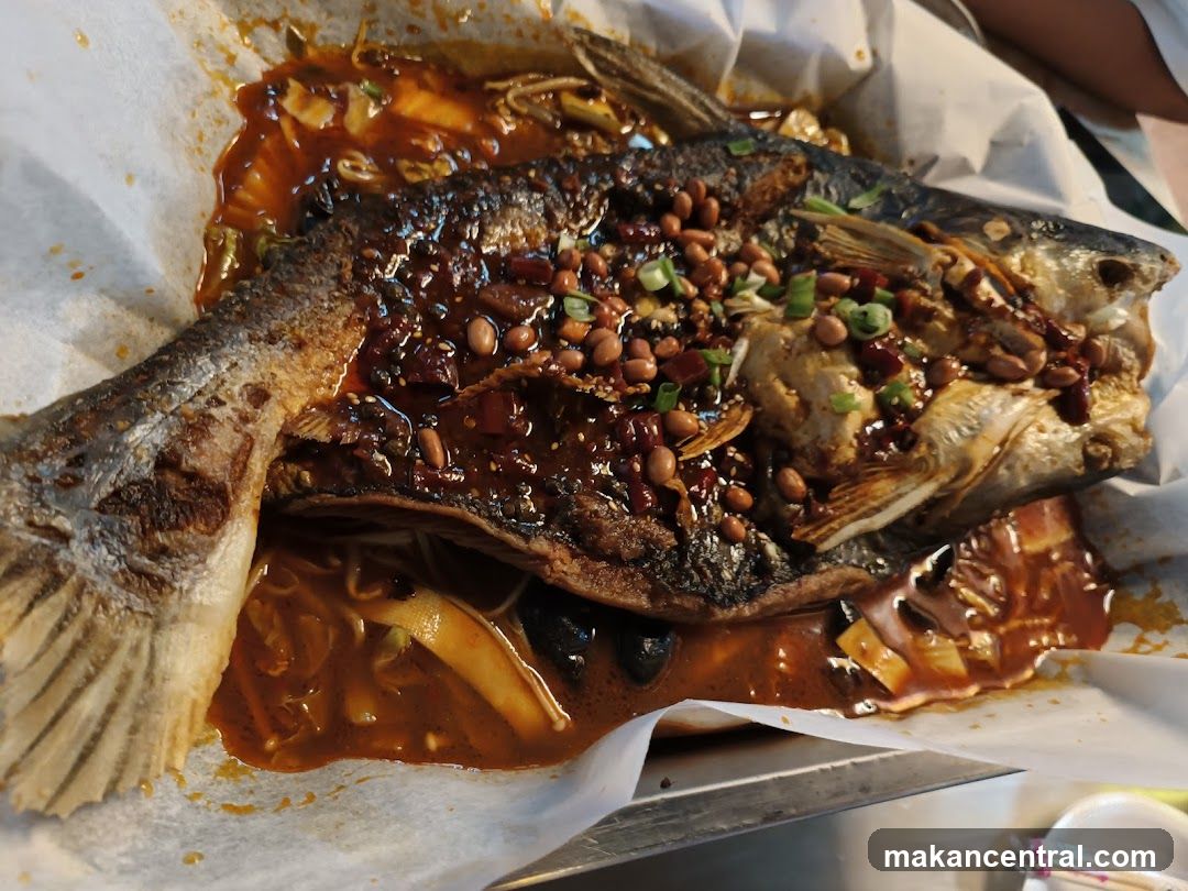 Spicy Braised Fish with Noodles