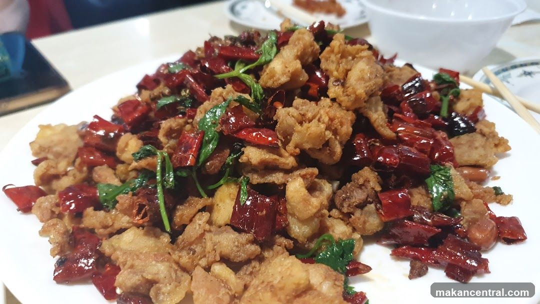 Spicy Fried Chicken with Chilies