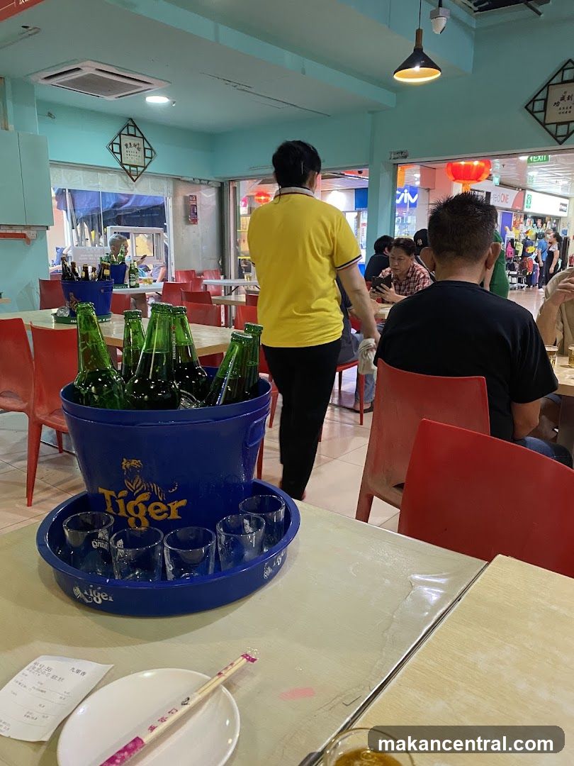 Restaurant Interior with Beer Buckets