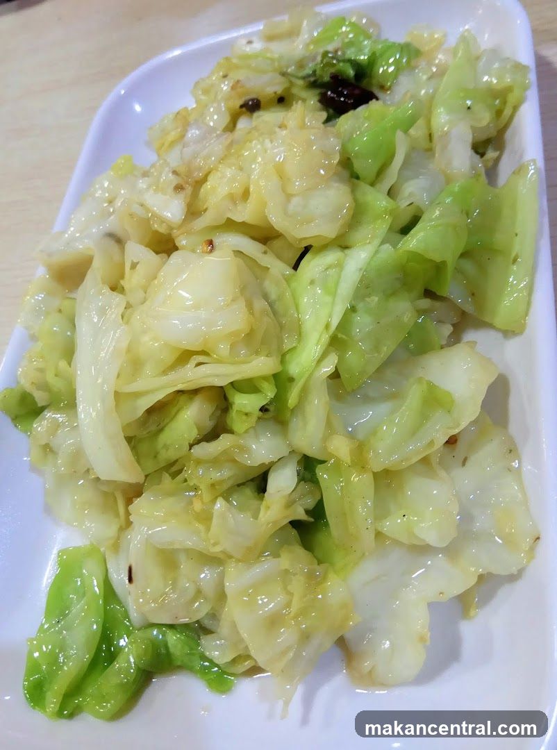 Stir-fried Cabbage