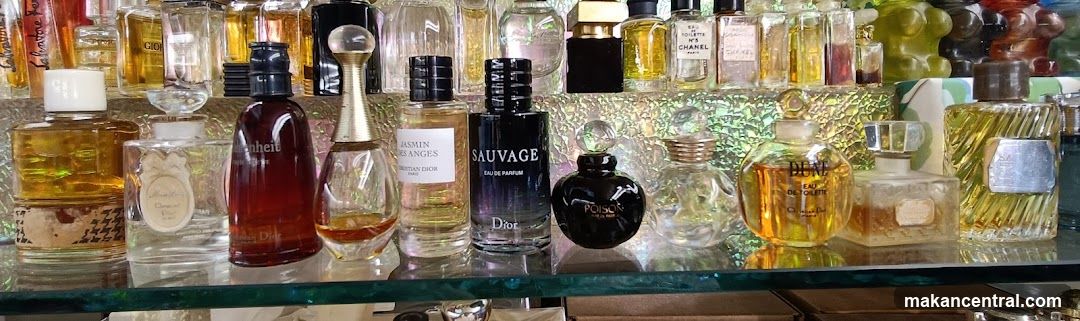 Assortment of Perfume Bottles