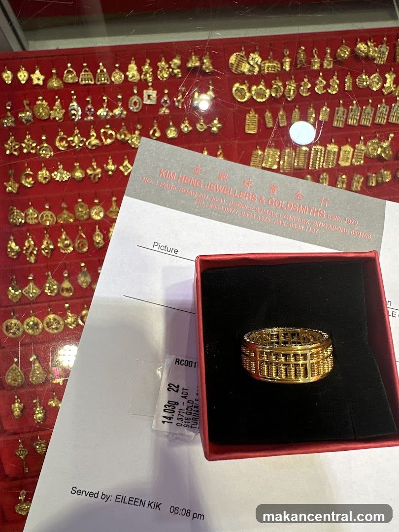 Gold Ring and Pendants