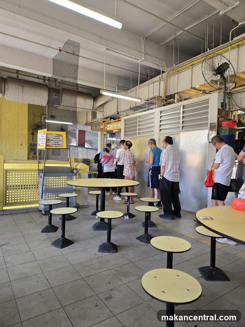 Food Stall Seating Area