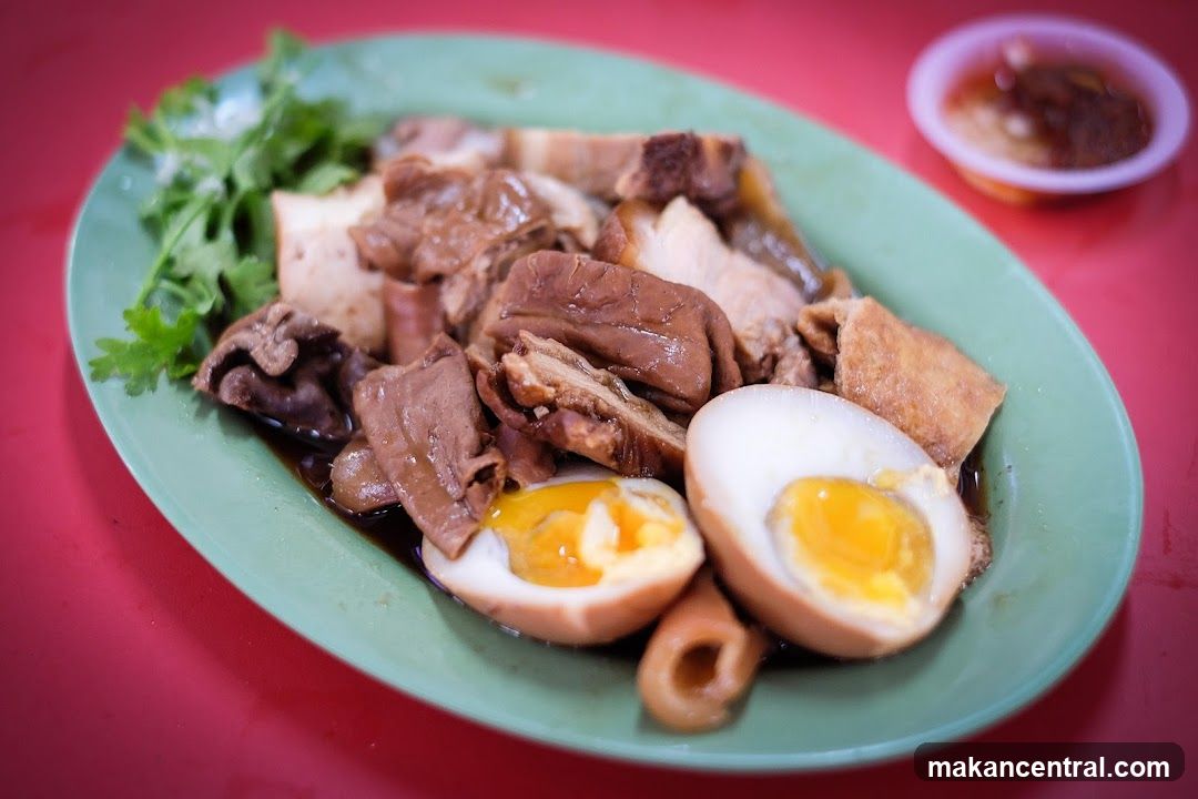 Braised Pork Belly and Eggs