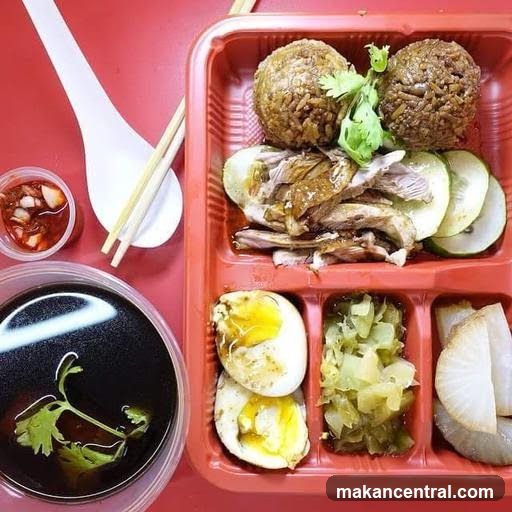 Duck Rice Bento Box