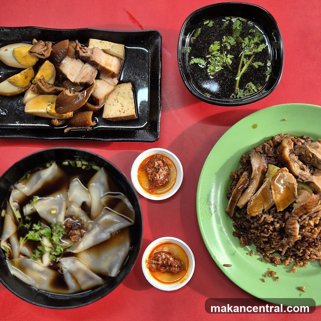 Assortment of Asian Dishes