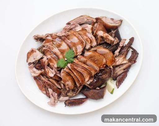 Sliced Roasted Duck