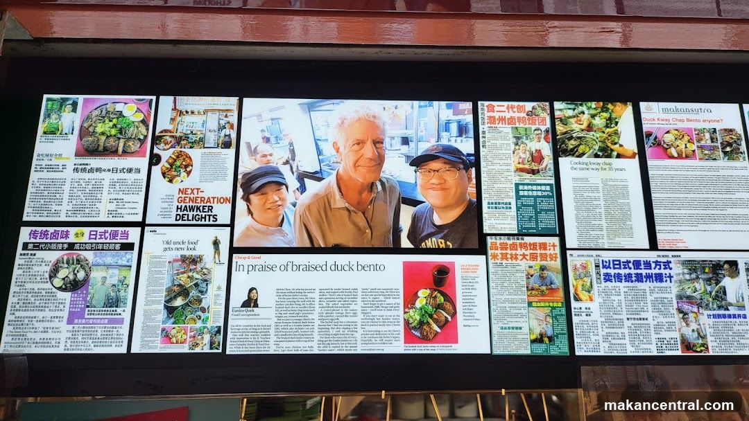 Newspaper clippings about food