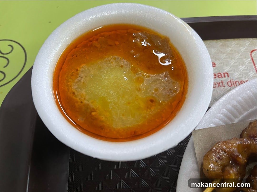 Sauce in a bowl