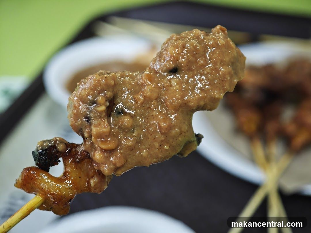 Satay Skewers with Peanut Sauce