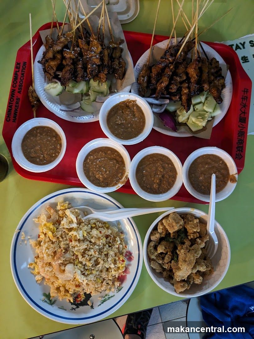Satay and Fried Rice