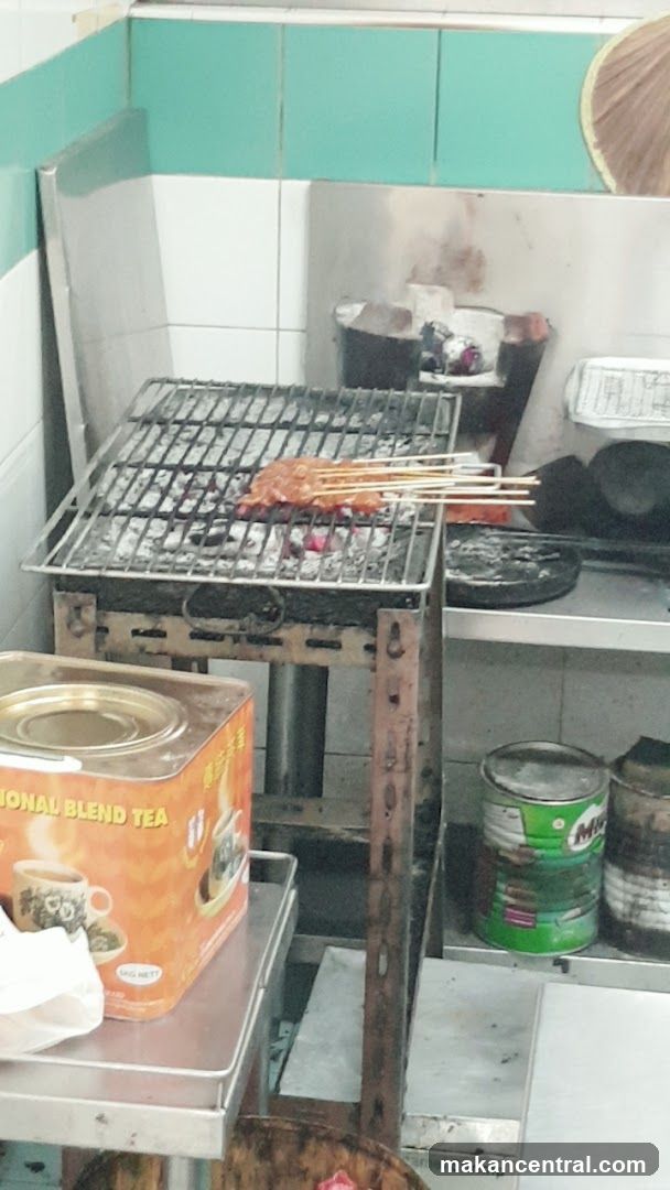 Grilling Satay