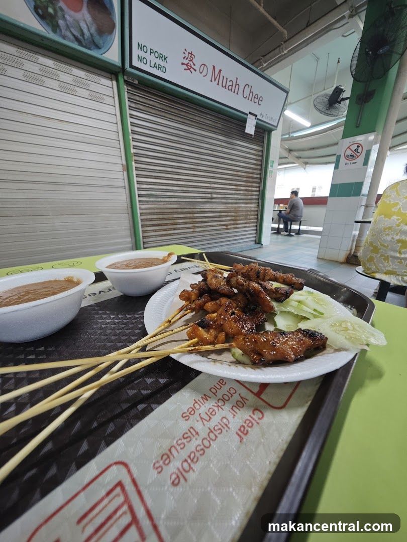 Satay with Peanut Sauce