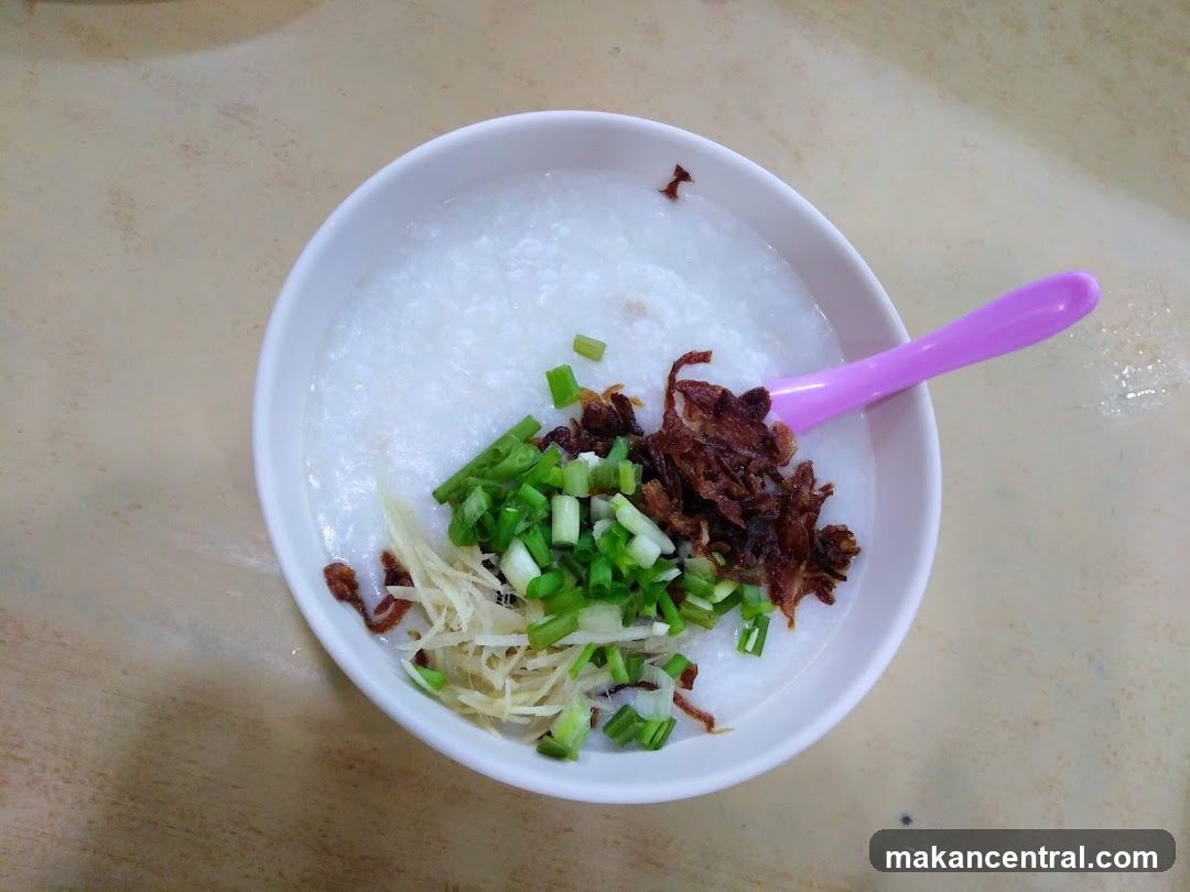 Congee with Toppings