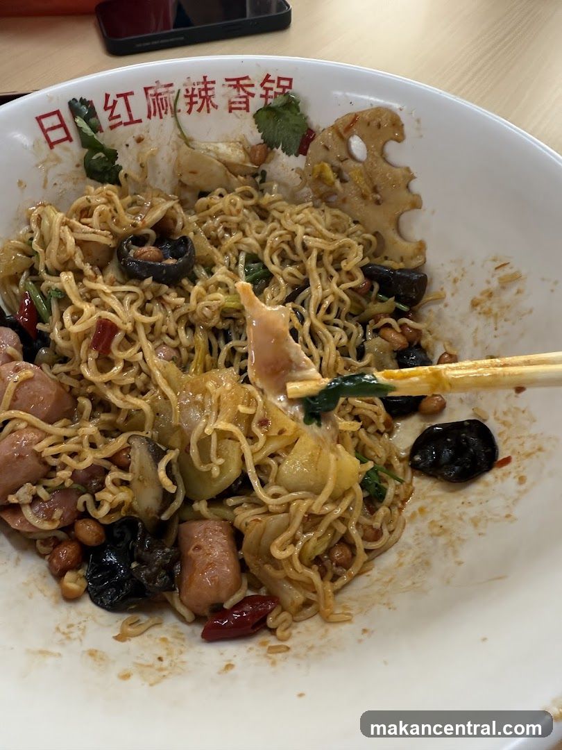 Spicy Noodle Dish