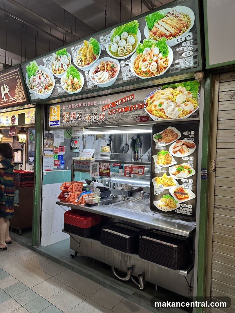 Food Stall Menu