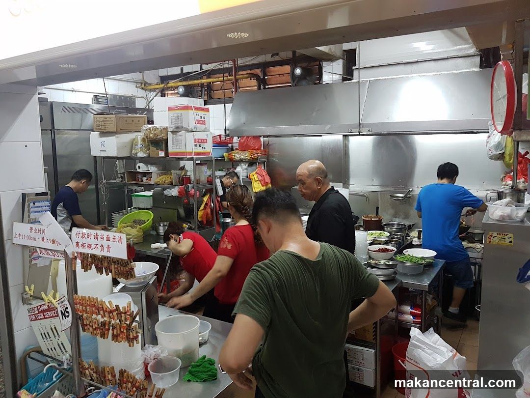 Kitchen Staff Preparing Food