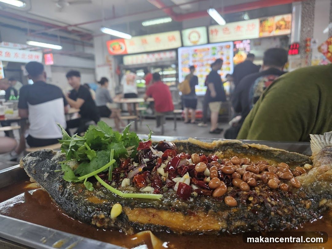 Fried Fish with Toppings