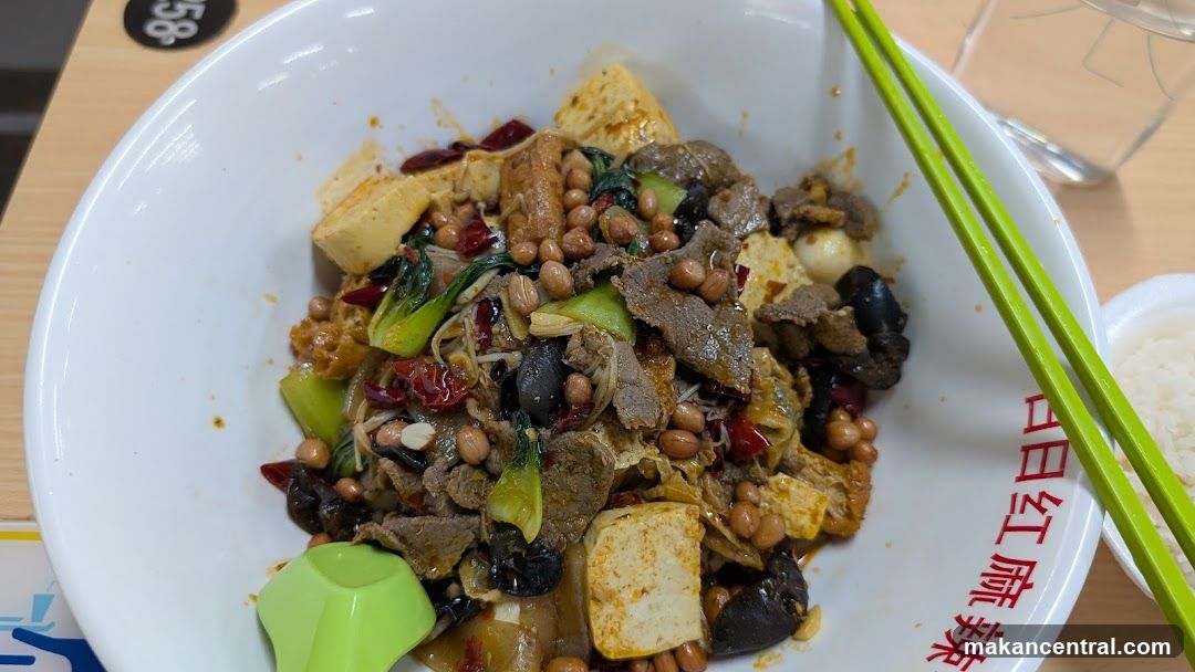 Spicy Tofu and Beef Dish