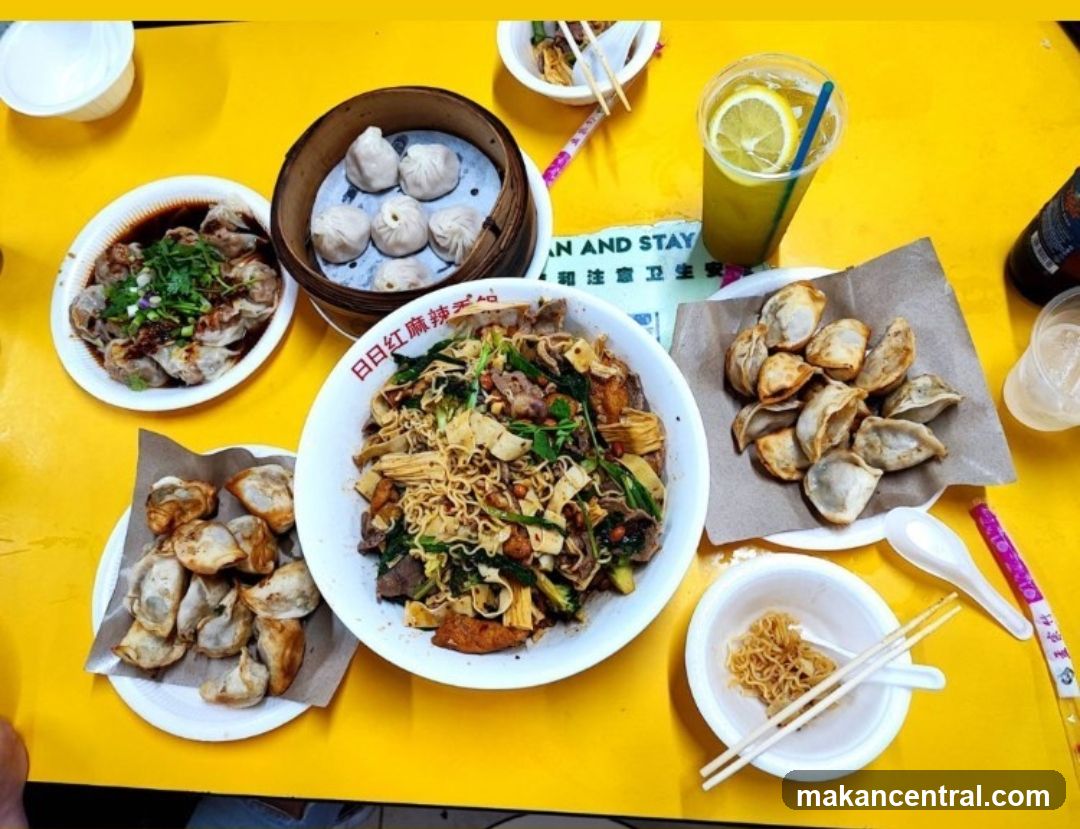 Assortment of Asian Dishes