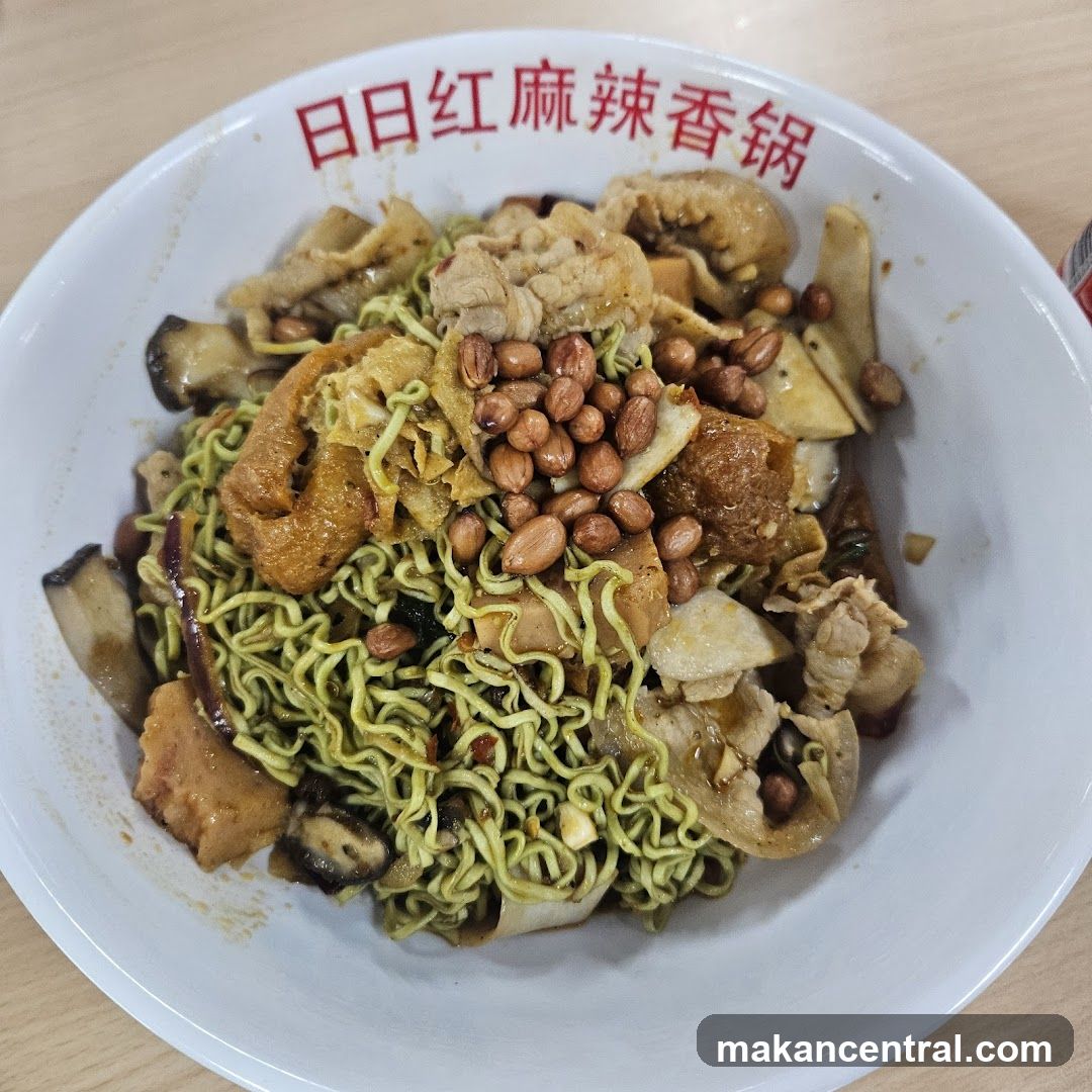 Spicy Mala Xiang Guo Noodles