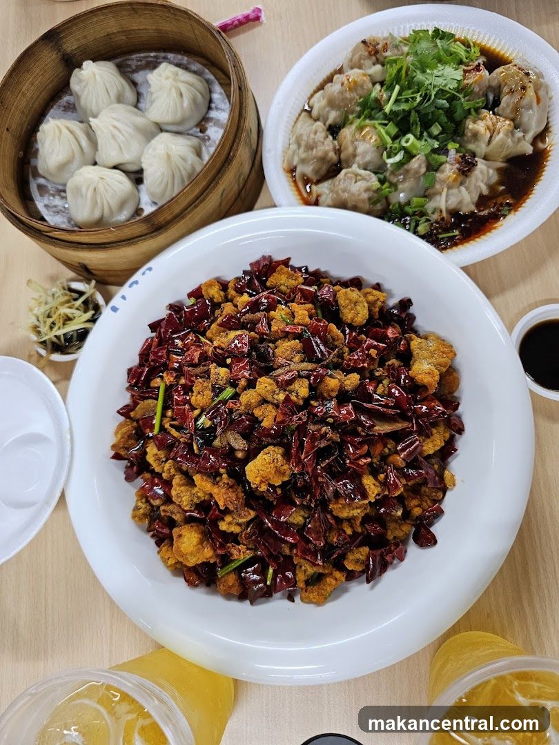 Chinese Food Spread