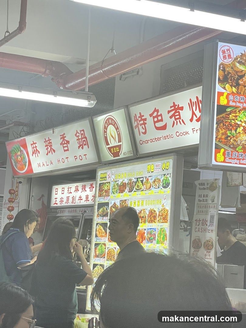 Food Stall with Menu