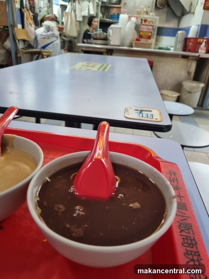 Dessert Bowls on Tray