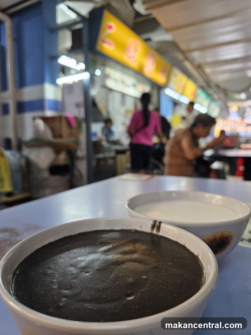 Desserts at a Food Stall