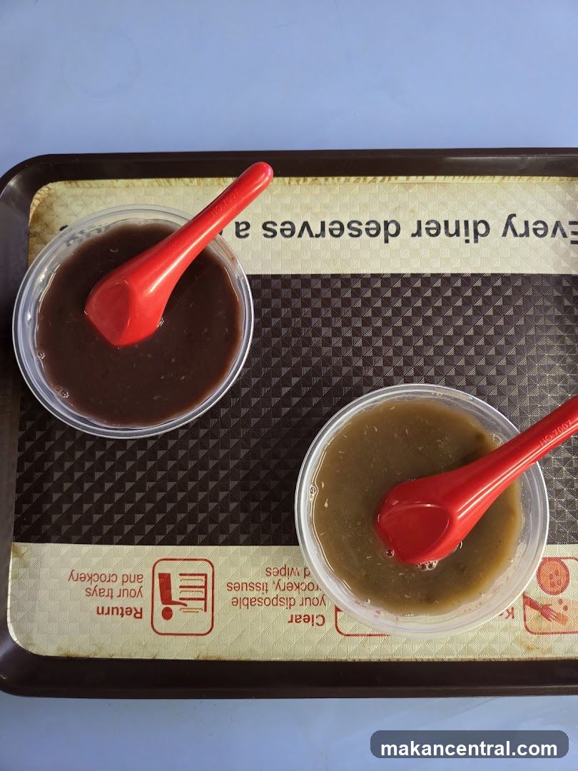 Desserts on a Tray