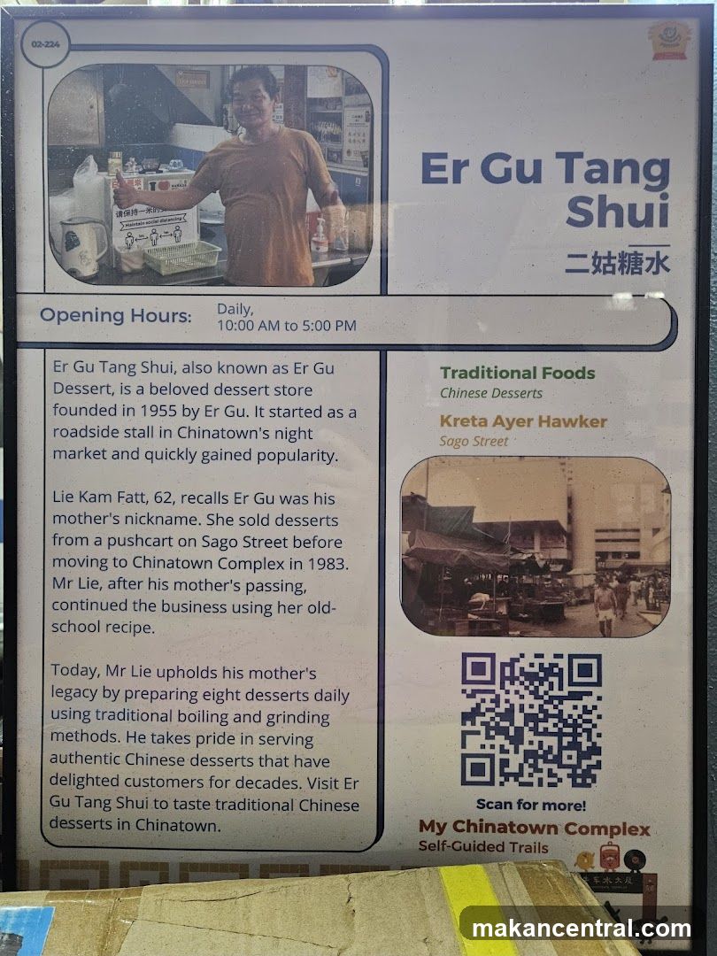 Er Gu Tang Shui Information Board