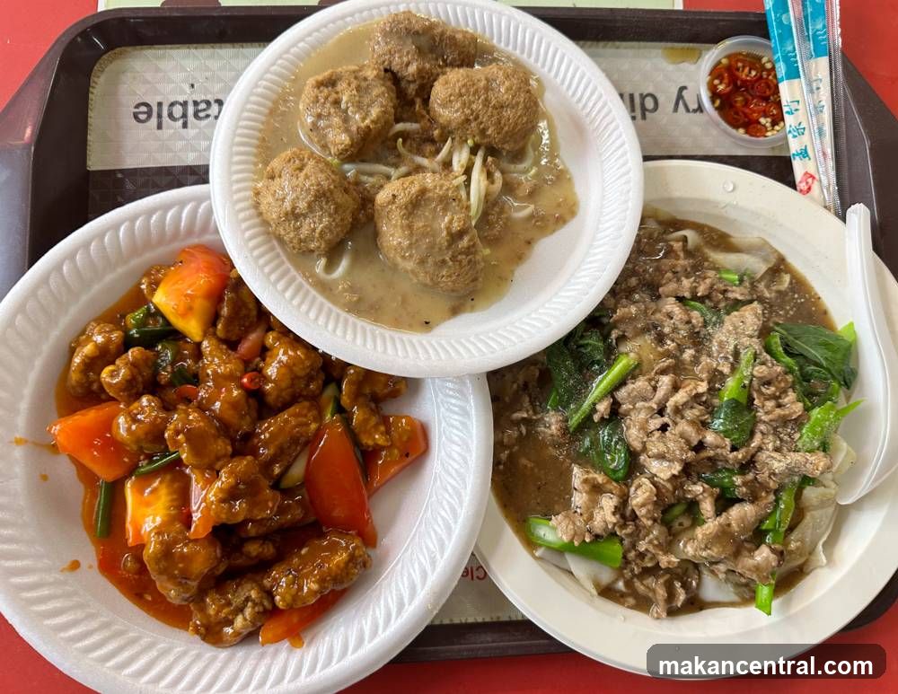 Three Dishes of Food