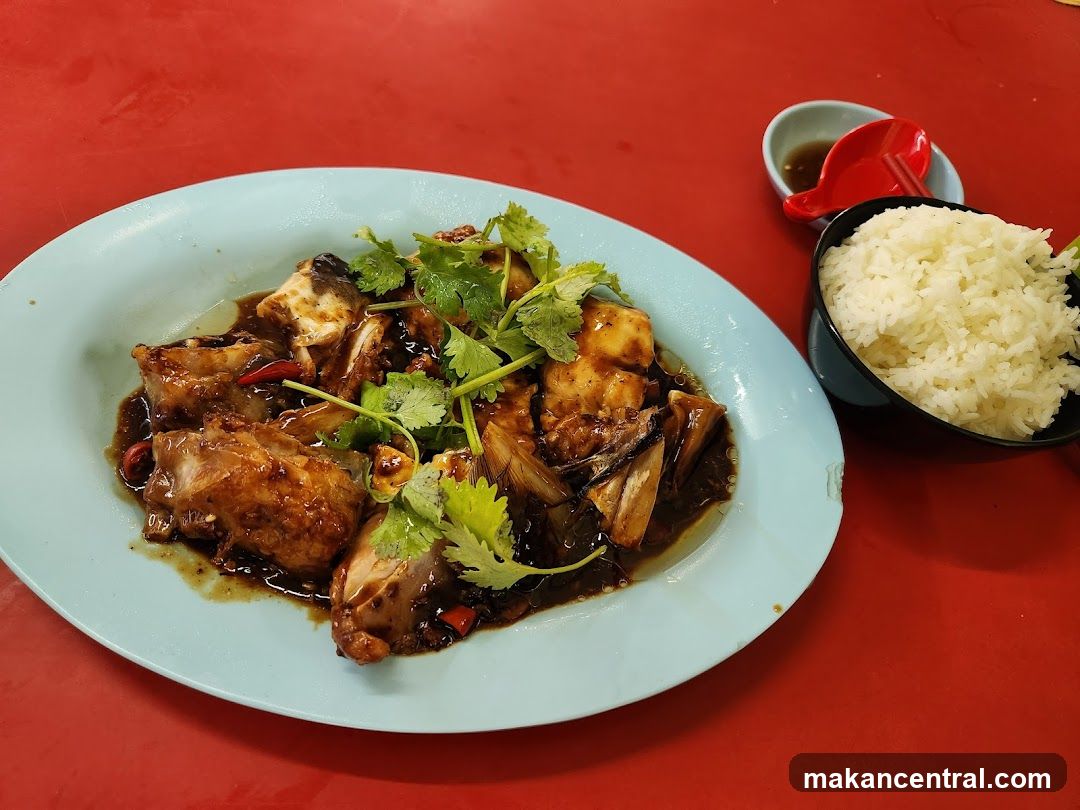 Fish dish with rice