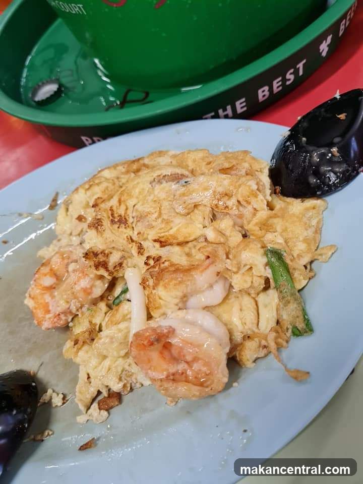Omelette with Shrimp