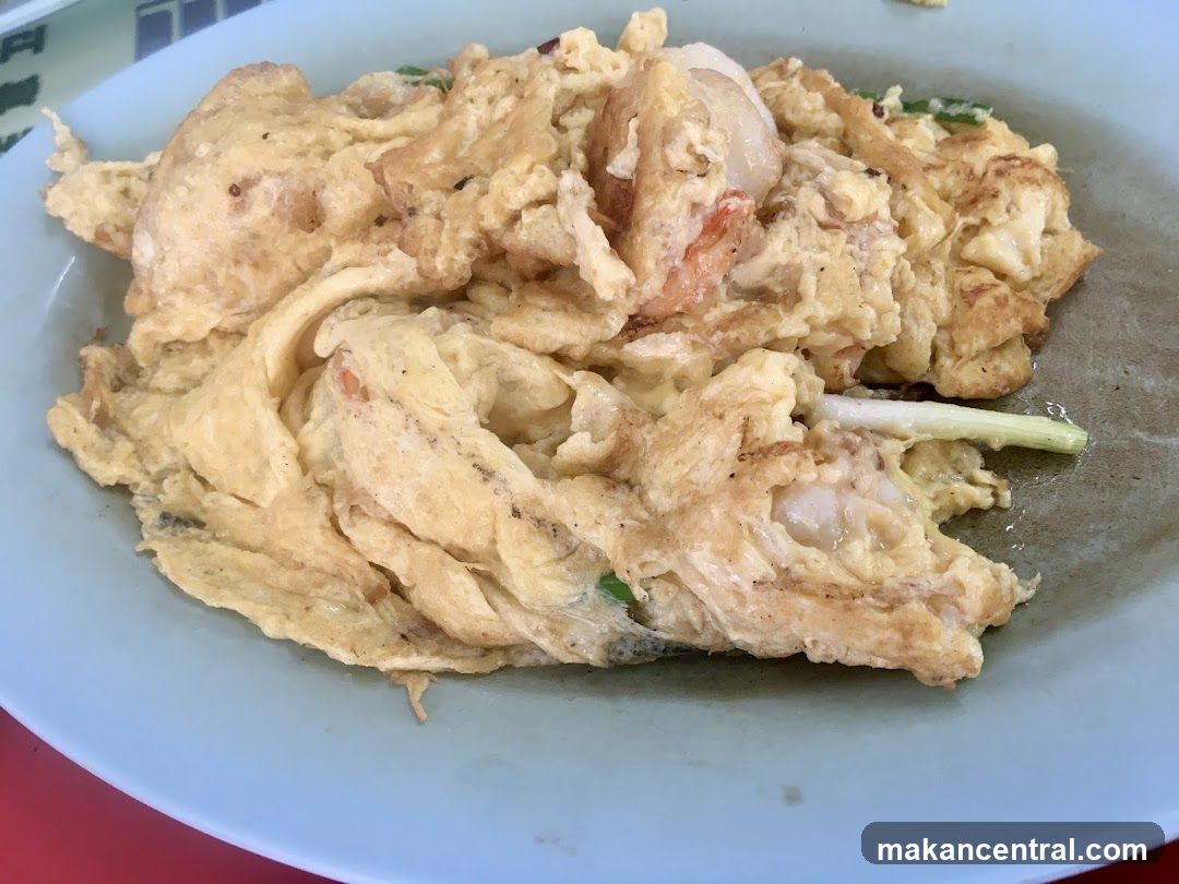 Shrimp Omelette